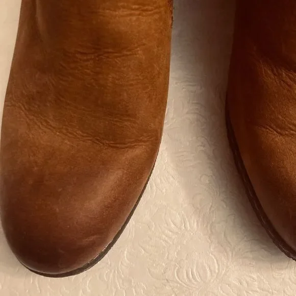 BOC Heeled Rust/Brown Shoes - Picture 8 of 9